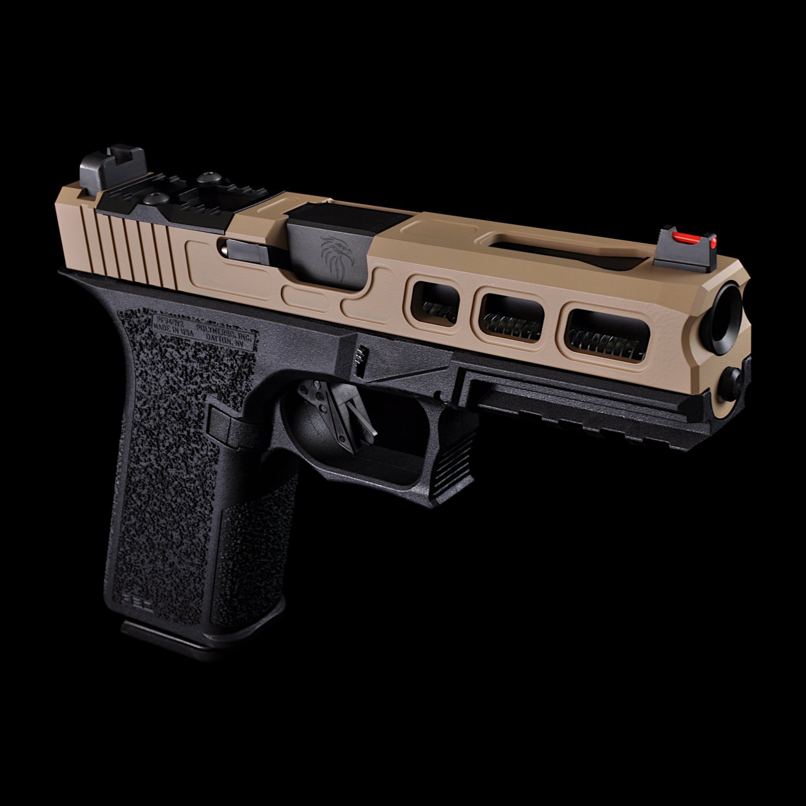 BOA Desert Sand Lock Stock & Barrel Kit (LSB) G17 Gen3
