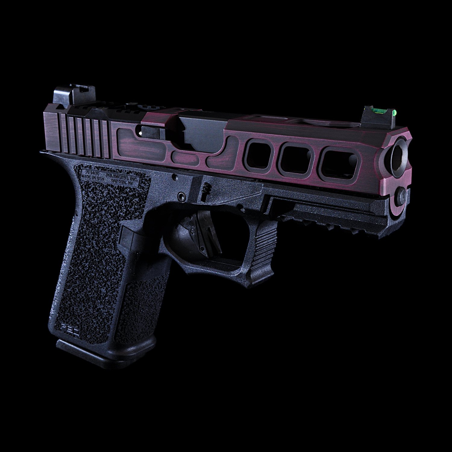 BOA-19 Black Cherry Battleworn LSB