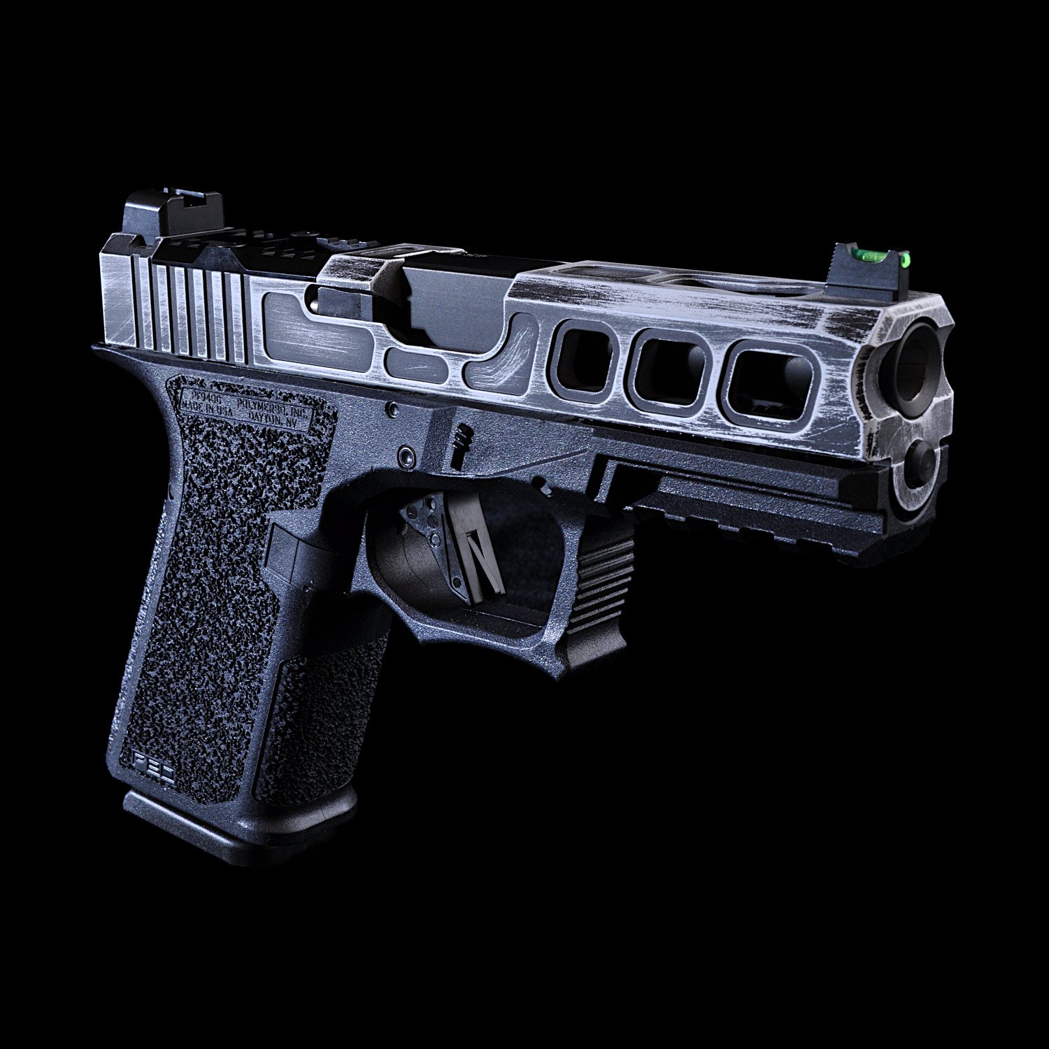 BOA White Btlworn LSB G19 Gen3 – Indie Guns