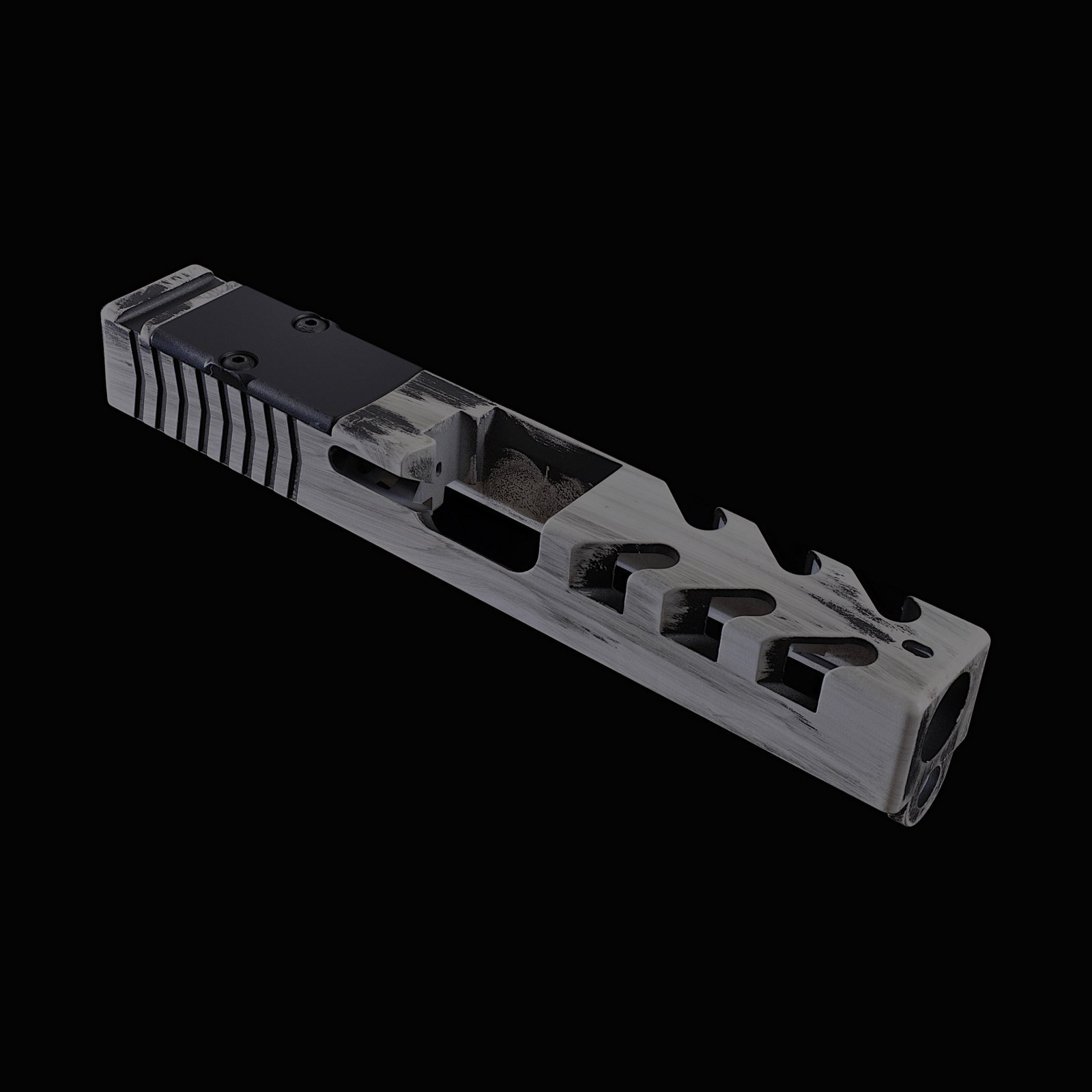 Brooklyn White Battleworn Stripper for G19 Gen3