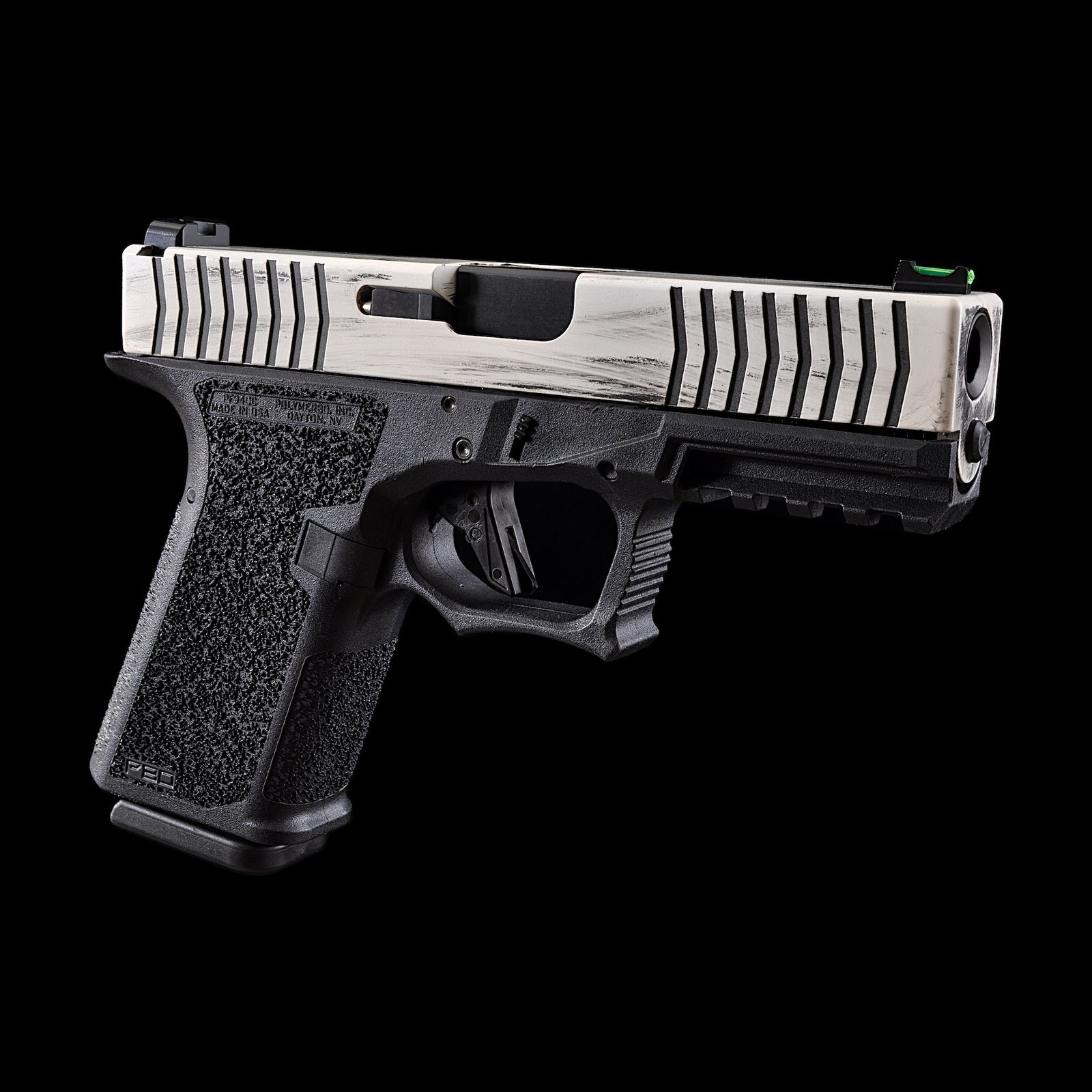 Cody White Battleworn (Round Corners) LSB Kit G19 Gen3