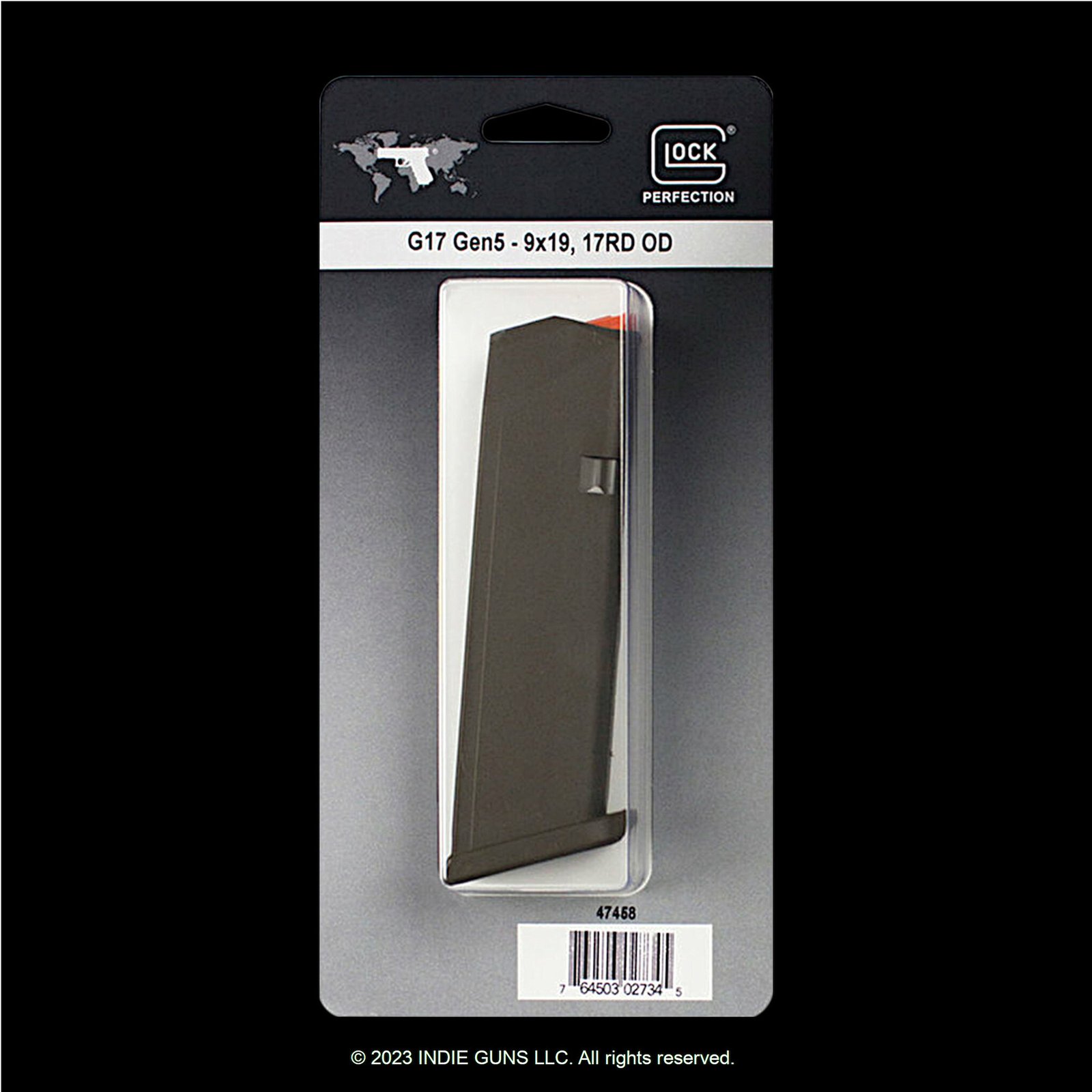 G17 Gen5 9mm 17rd Mag ODG