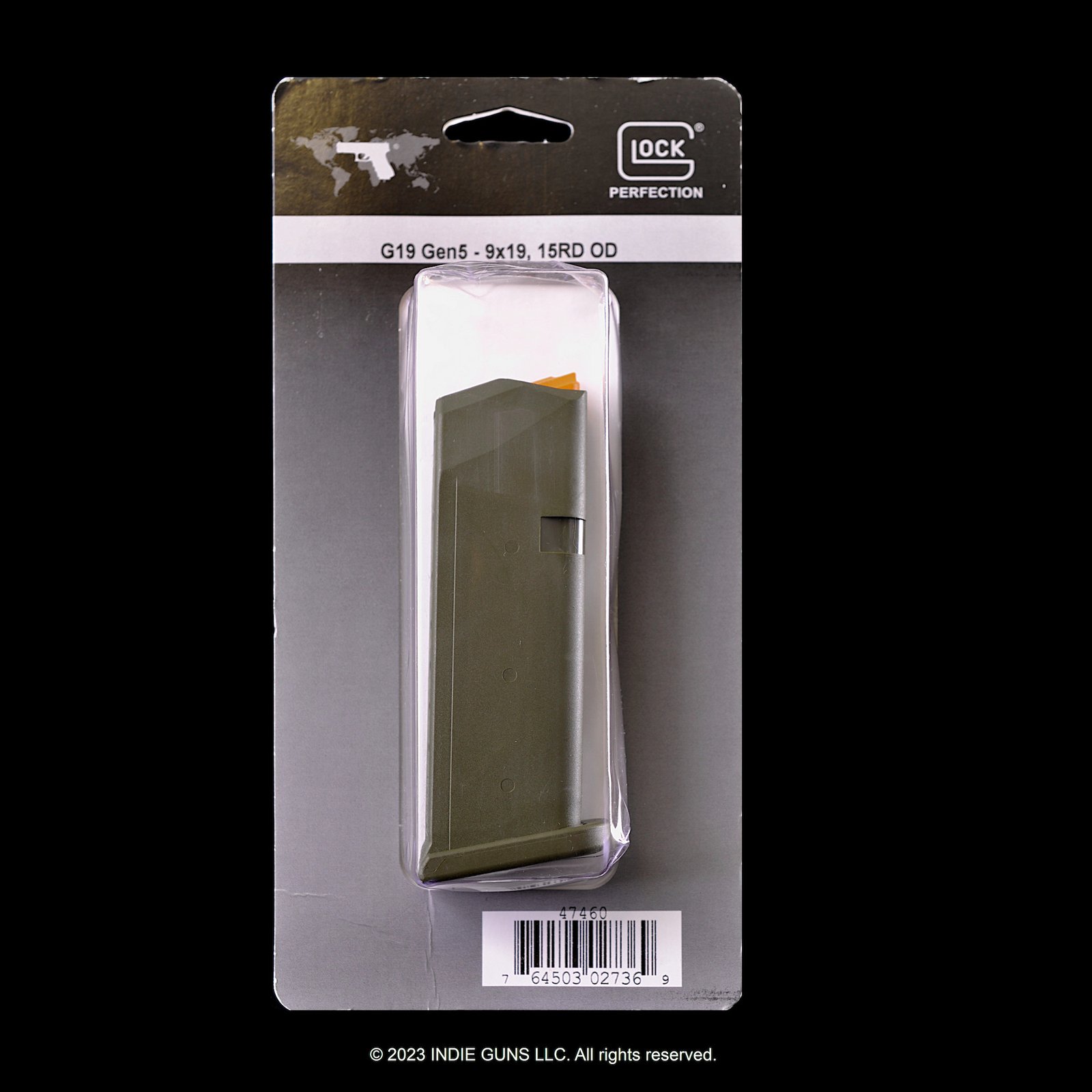 G19 Gen5 9mm 15rd Mag ODG