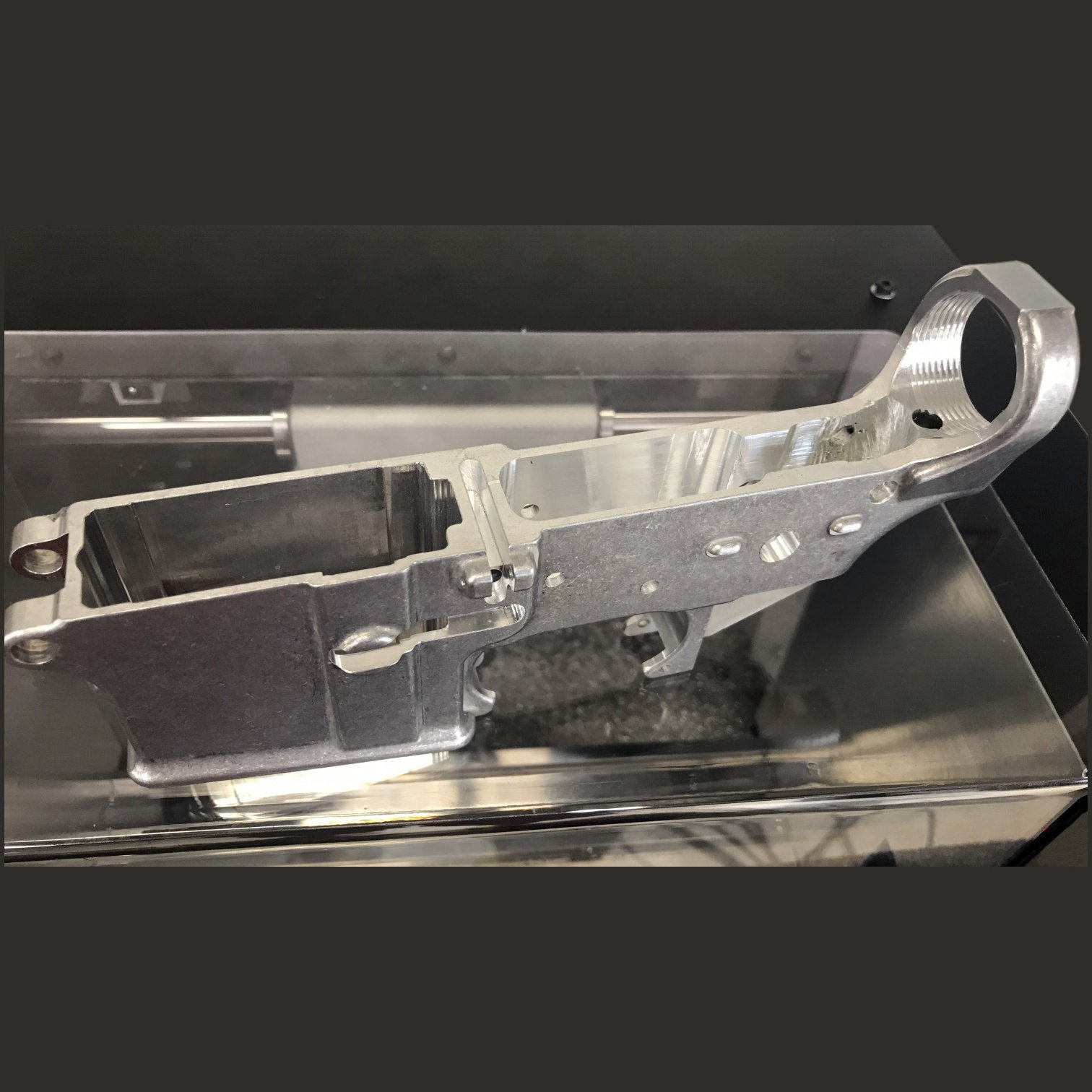 AR-15 80% Receiver, Milled on Ghost Gunner