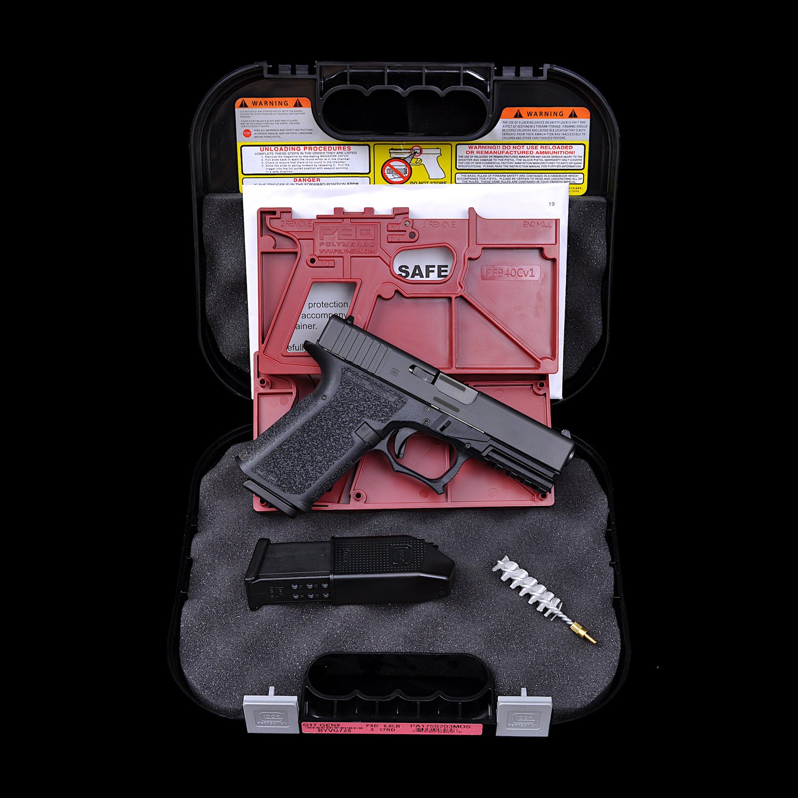 A Genuine Glock Factory LSB Kit Black G19 Gen3 (4)