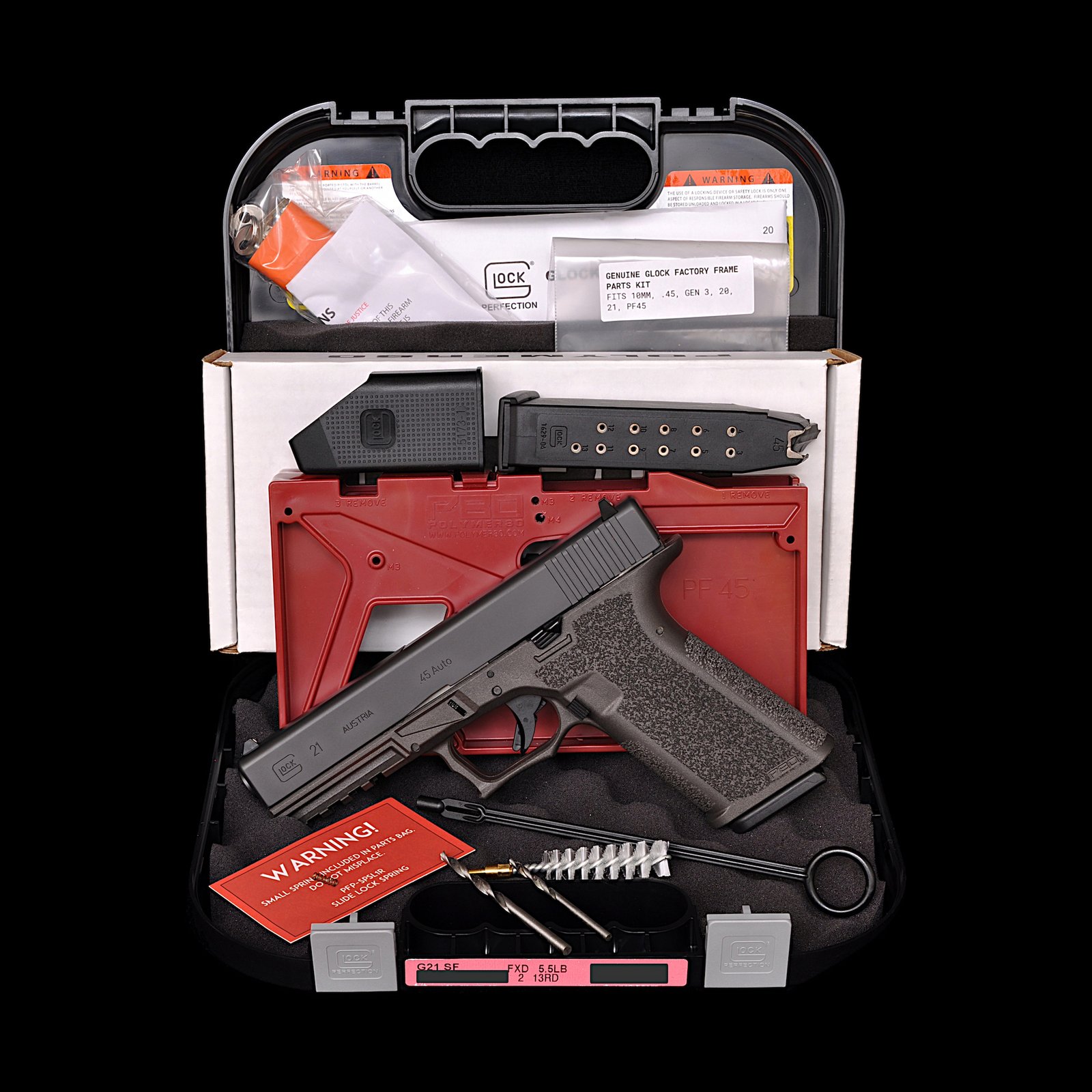 A Genuine Glock Factory LSB Kit Black G27 Gen3 (2)
