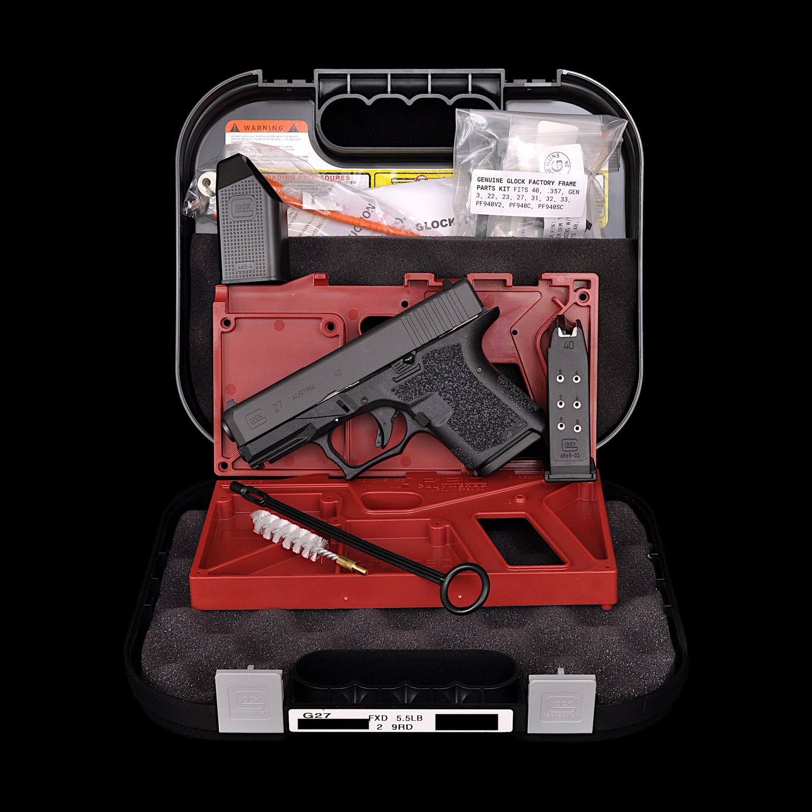 A Genuine Glock Factory LSB Kit Black G27 Gen3 (2)