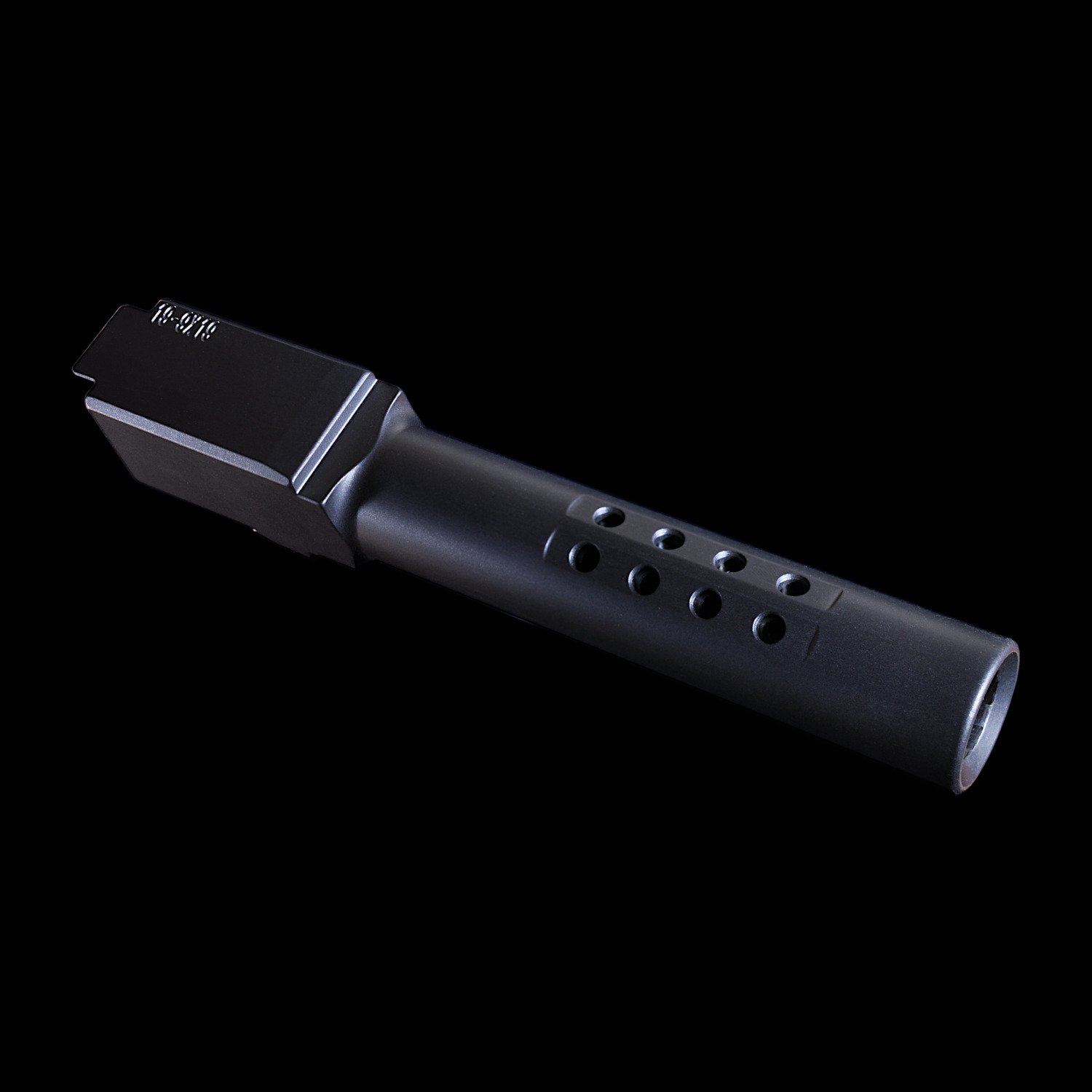 iG-19 Black Ported Flush Cut Barrel