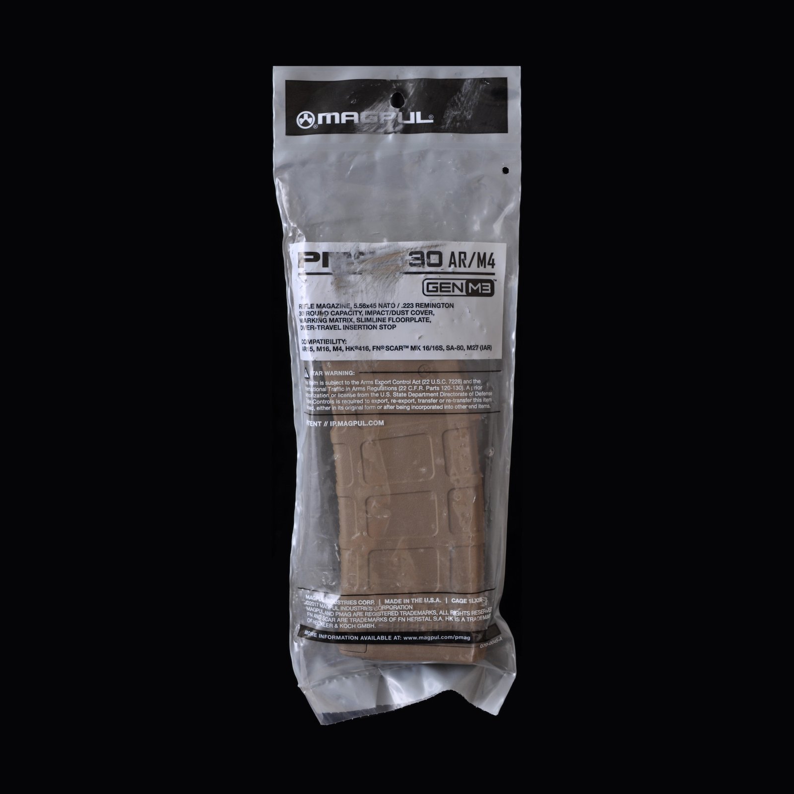 30rd AR/M4 PMAG, Coyote